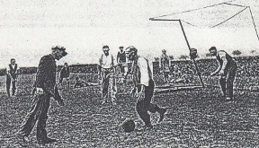 Fußballspiel 1920