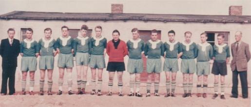 Mannschaftsfoto der Herrenmannschaft 1956