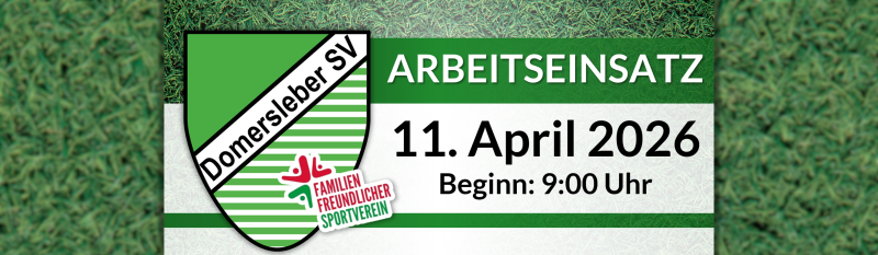 Featured image of post Arbeitseinsatz am 11. April