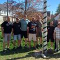 Maibaumaufstellen auf dem Schafhof – DSV hält Tradition hoch