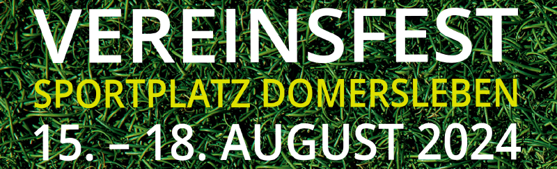 Featured image of post Vereinsfest vom 15. bis 18. August 2024